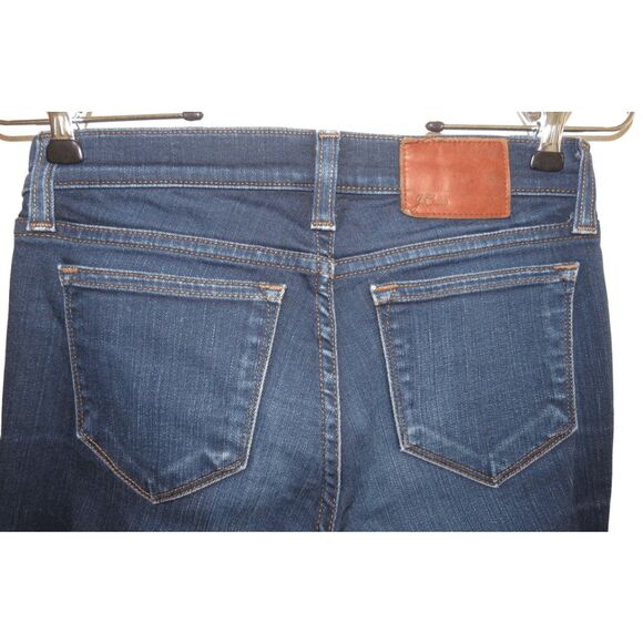 J. Crew‎ 8" Toothpick Jeans Sz 25 Classic Rinse - Picture 6 of 6